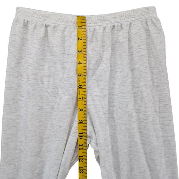 Patagonia Capilene Baselayer Pants Kids Light Grey Lightweight Bottoms Size 14 - Picture 8 of 10